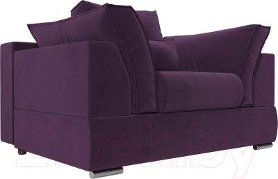 Кресло мягкое Mebelico Пекин (велюр фиолетовый)