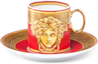 

Кружка с блюдцем, Medusa Amplified Golden Coin 19335-409956-14715