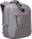 Школьный рюкзак Grizzly RB-356-5 (серый/оранжевый) - 
