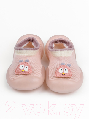 Носки детские Amarobaby First Step Pure Pink / AB-OB21-FSPC2PI/06-24 (розовый, р. 24)