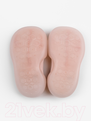 Носки детские Amarobaby First Step Pure Pink / AB-OB21-FSPC2PI/06-24 (розовый, р. 24)