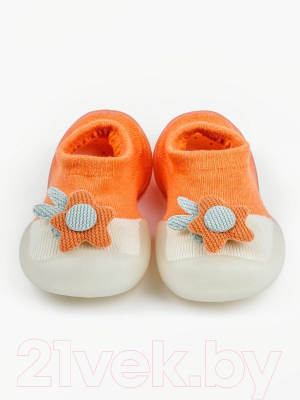 Пинетки Amarobaby First Step Pure Toys / AB-OB21-FSPC2OR/05-22 (оранжевый, р. 22)