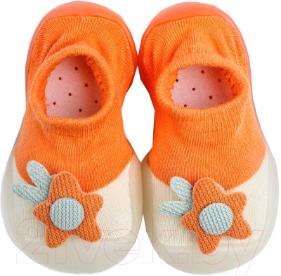 Пинетки Amarobaby First Step Pure Toys / AB-OB21-FSPC2OR/05-23 (оранжевый, р. 23)