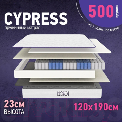 Матрас BLOSSOM Cypress 160x190
