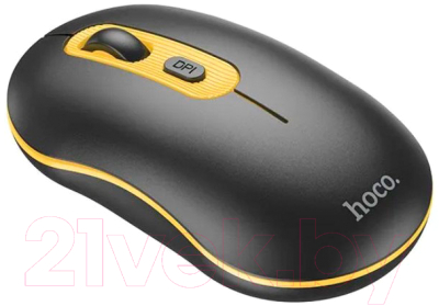 Мышь Hoco GM21 (черный/желтый)