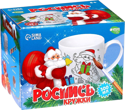 

Набор для творчества, С Новым годом. Кружка под раскраску / 3130908