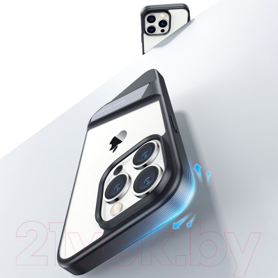 Чехол-накладка Ugreen Kickstand Protective Case для iPhone 14 Pro Max LP636 / 90927 (черный)