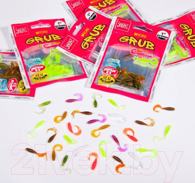 Изображение товара Мягкая приманка Lucky John Pro Series Micro Grub 1.0in / 140159-071 (15шт)