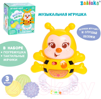 Развивающий игровой набор Zabiaka Веселая пчелка / 7258281