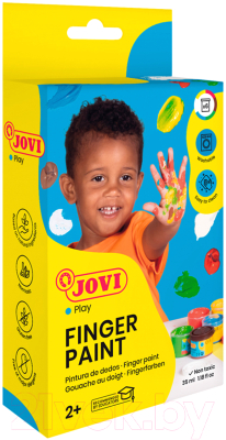 Изображение товара Пальчиковые краски Jovi 540B (6цв)