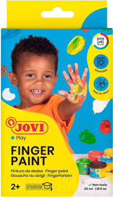 Изображение товара Пальчиковые краски Jovi 540B (6цв)