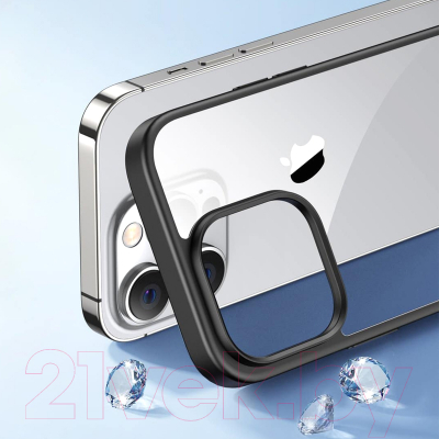 Чехол-накладка Ugreen Classy Clear Enhanced для iPhone 14 Pro Max LP624 / 90945 (черный)