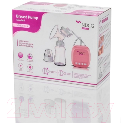 Молокоотсос электрический NDCG Standard ND300 / 05.4497 (розовый)