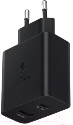 Адаптер питания сетевой Samsung EP-TA220NBEGRU (черный)