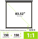 Миниатюра изображения товара Проекционный экран Cactus Wallscreen CS-PSW-150X150-SG