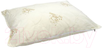 Подушка для сна АЭЛИТА Романтика 68x68 (овечья шерсть, на молнии)