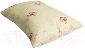 Подушка для сна АЭЛИТА Эконом Шерсть 68x68 (сумка)