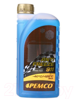 Антифриз Pemco Antifreeze 911 -40C / PM0911-1 (1л)