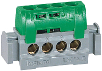 Шина нулевая Legrand 4830 (зеленый) - 