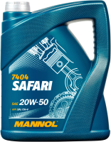 Моторное масло Mannol Safari 20W50 SN/CH / MN7404-5 (5л) - 