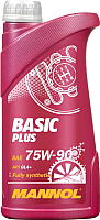 Трансмиссионное масло Mannol Basic Plus 75W90 GL-4+ / MN8108-1 (1л) - 