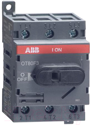 Выключатель нагрузки ABB OT80F3 80А 3P 3M / 1SCA105798R1001
