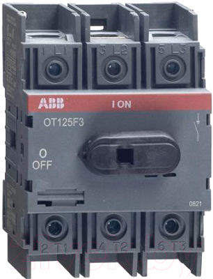 Выключатель нагрузки ABB OT125F3 125А 3P 4M / 1SCA105033R1001
