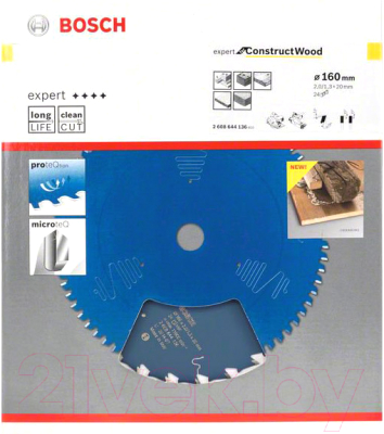 Пильный диск Bosch 2.608.644.136