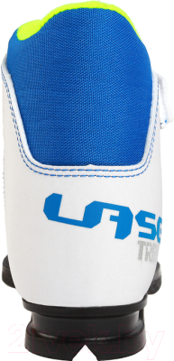 Ботинки для беговых лыж TREK Laser 2 (белый/синий, р-р 30)