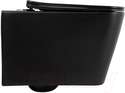 Унитаз подвесной с инсталляцией BelBagno BB3202CHR-MB/BB3202SC-MB/BB002-80/BB007-PR-NERO.M