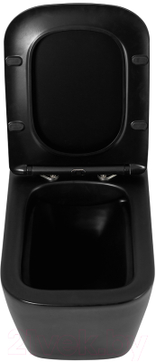 Унитаз подвесной с инсталляцией BelBagno BB3202CHR-MB/BB3202SC-MB/BB002-80/BB007-PR-NERO.M
