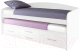 Двухъярусная выдвижная кровать Артём-Мебель СН 108.02 (белый) - 