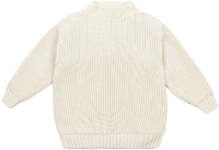 Кофта детская Amarobaby Knit Soft / AB-OD21-KNITS2602/33-128 (молочный, р. 128) - 