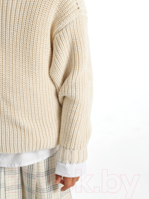 Кофта детская Amarobaby Knit Soft / AB-OD21-KNITS2602/33-128 (молочный, р. 128)