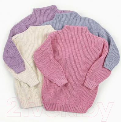 Кофта детская Amarobaby Knit Soft / AB-OD21-KNITS2602/06-134 (розовый, р. 134)