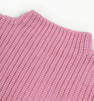 Кофта детская Amarobaby Knit Soft / AB-OD21-KNITS2602/06-128 (розовый, р. 128)
