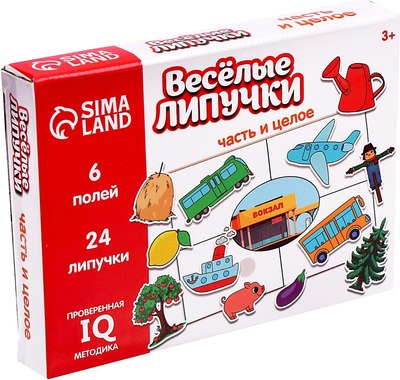 

Развивающий игровой набор, Часть и целое / 7937316
