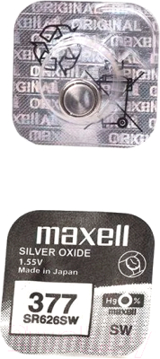 Батарейка Maxell SR377/SR626SW BL-1