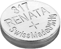 Батарейка Renata SR317/SR516SW 1.55V 10mAh 5.8x1.6mm - 