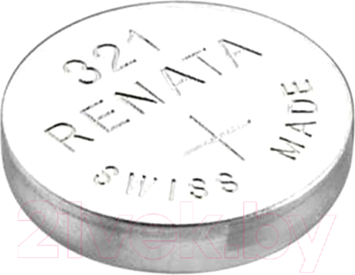 Батарейка Renata SR321/SR616SW 1.55V 13mAh 6.8x1.6mm