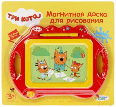 Доска для рисования Играем вместе Три Кота / B247-H27006-3CATS