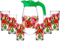 

Набор для напитков ДекоСтек, Тюльпаны 1607/6-Д