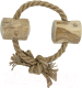 Игрушка для собак Coffee Wood Веревочное кольцо с бочонками / RING/CW-M - 