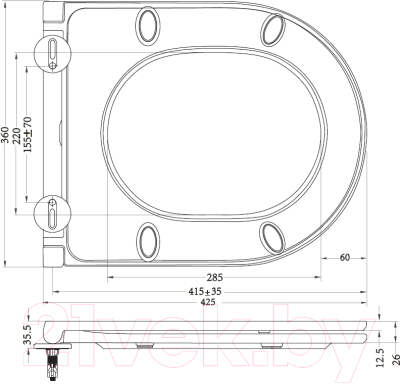 Унитаз подвесной с инсталляцией BelBagno BB8001CHR/SC/BB002-80/BB014-SR-BIANCO