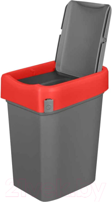 Контейнер для мусора Econova Smart Bin / 434214804 (красный)