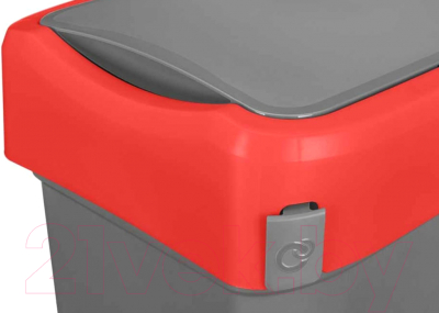 Контейнер для мусора Econova Smart Bin / 434214804 (красный)