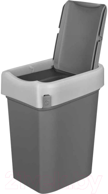 Контейнер для мусора Econova Smart Bin / 434214811 (серый)