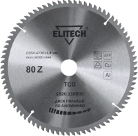 Пильный диск Elitech 1820.116800 - 