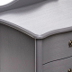 Миниатюра изображения товара Комод Мебелик Джульетта узкий 6 ящиков (серый ясень)