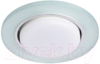 Точечный светильник ЭРА DK LD51 FR GX53 / Б0057465 (белый матовый)
